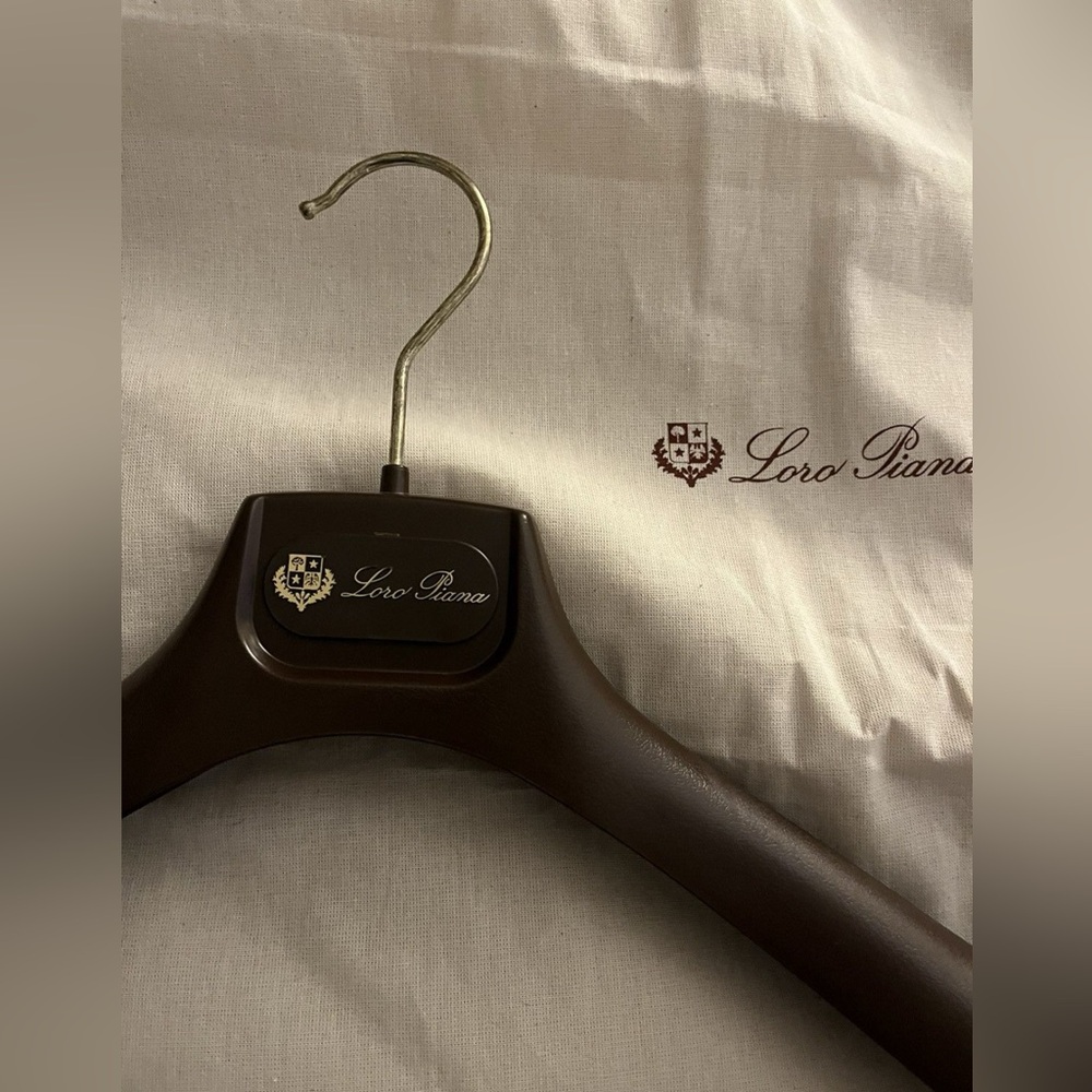 Loro Piana Garment Bag + LP branded hanger